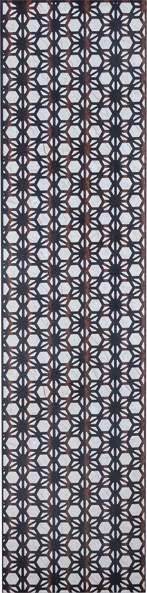 Aspire Series Patterned Decorative Wall Panel Designer Brown 8x2 Ft - 40039