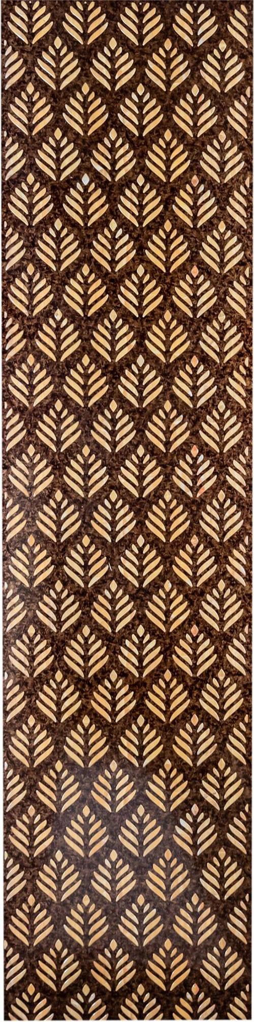 Aspire Series Patterned Decorative Wall Panel Designer Brown 8x2 Ft - 40044