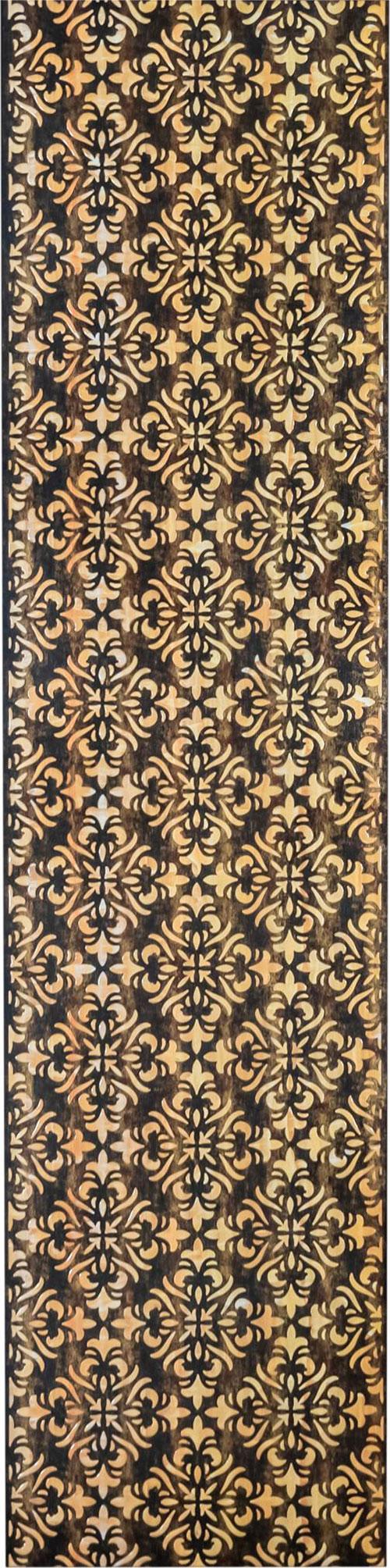 Aspire Series Patterned Decorative Wall Panel Designer Brown 8x2 Ft - 40054