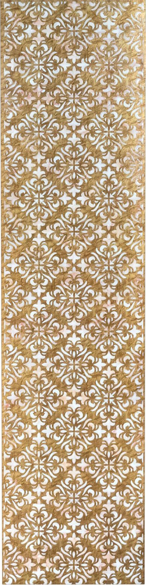 Aspire Series Patterned Decorative Wall Panel Designer Brown 8x2 Ft - 40055