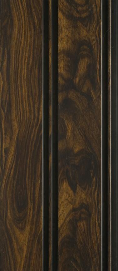 Louvers Series Wood Brown 8x0.65 Ft - 4615