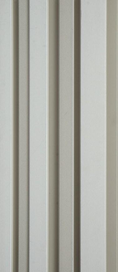 Louvers Series Patterned Designer Grey 8x0.65 Ft - 4826