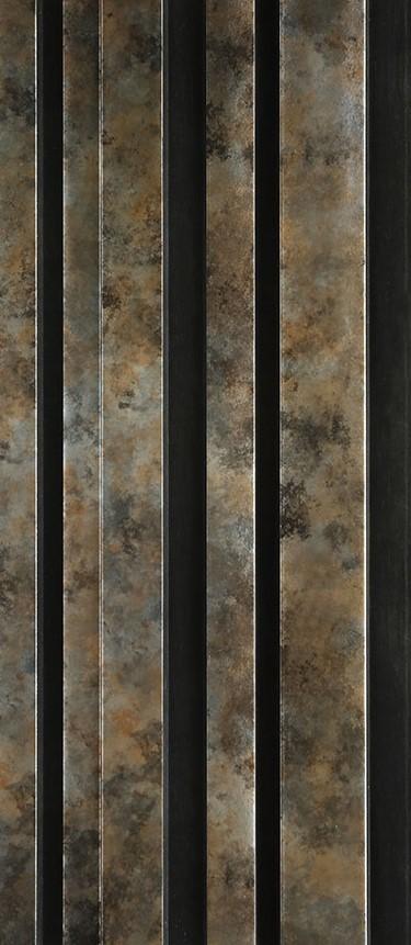 Louvers Series Metallic Brown 8x0.65 Ft - 4914