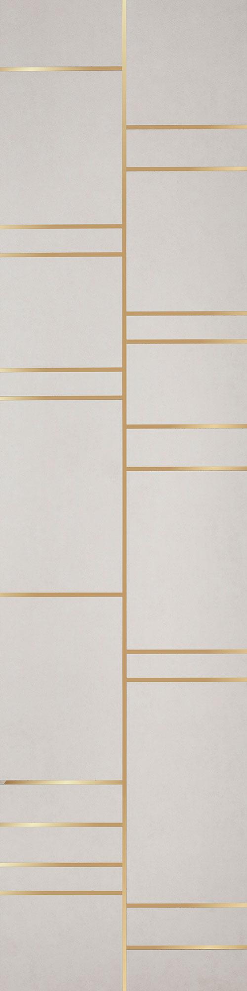 Allure Series Patterned Decorative Wall Panel Designer Grey 8x2 Ft - 5323