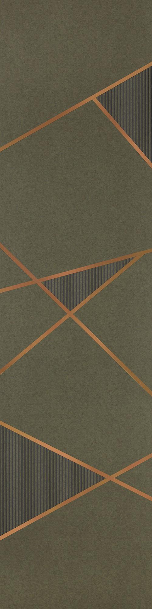 Allure Series Patterned Decorative Wall Panel Designer Grey 8x2 Ft - 5326