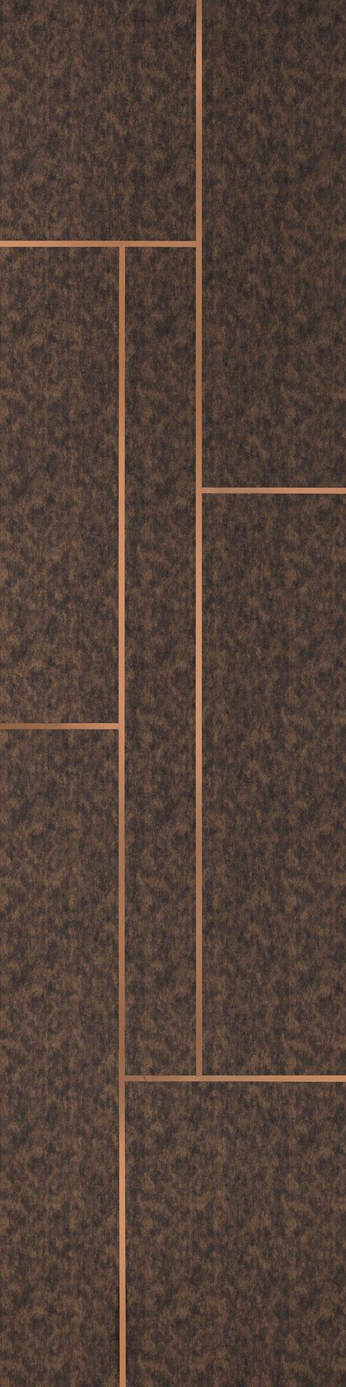 Allure Series Patterned Decorative Wall Panel Designer Brown 8x2 Ft - 5423