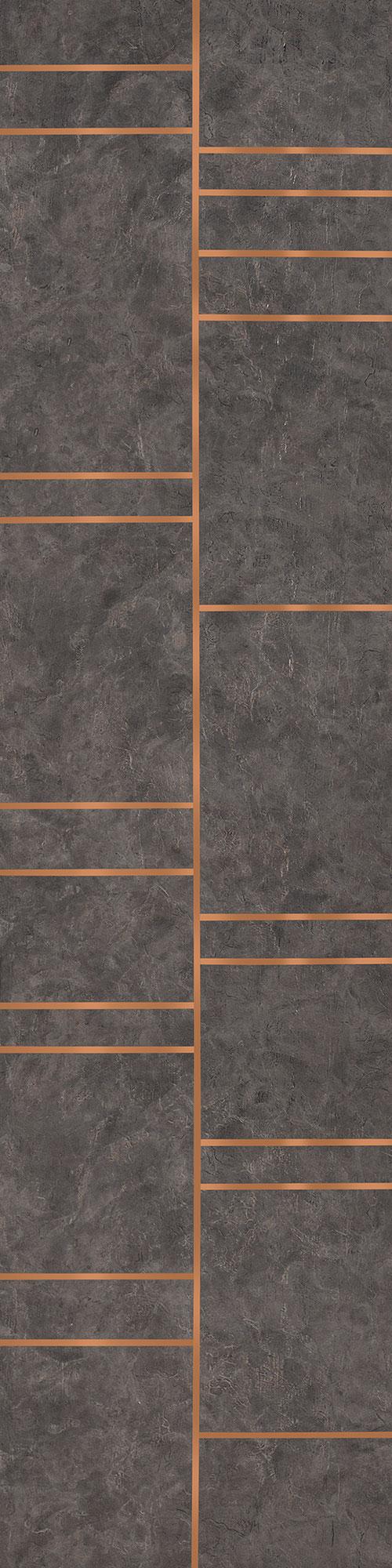 Allure Series Patterned Decorative Wall Panel Designer Grey 8x2 Ft - 5425