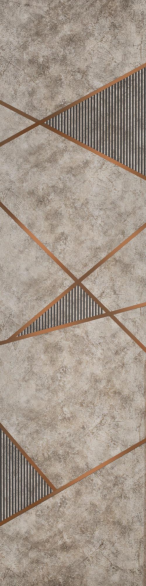 Allure Series Patterned Decorative Wall Panel Designer Beige 8x2 Ft - 5427