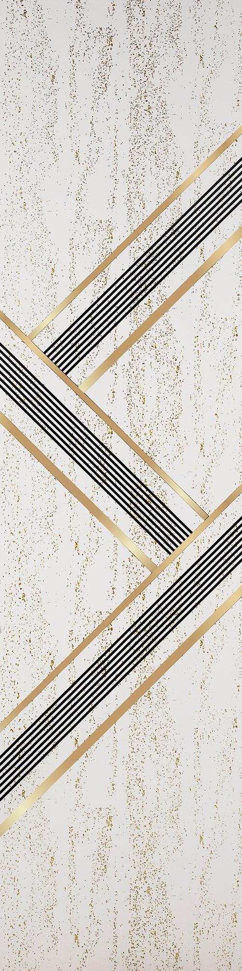 Allure Series Patterned Decorative Wall Panel Designer Cream 8x2 Ft - 5430