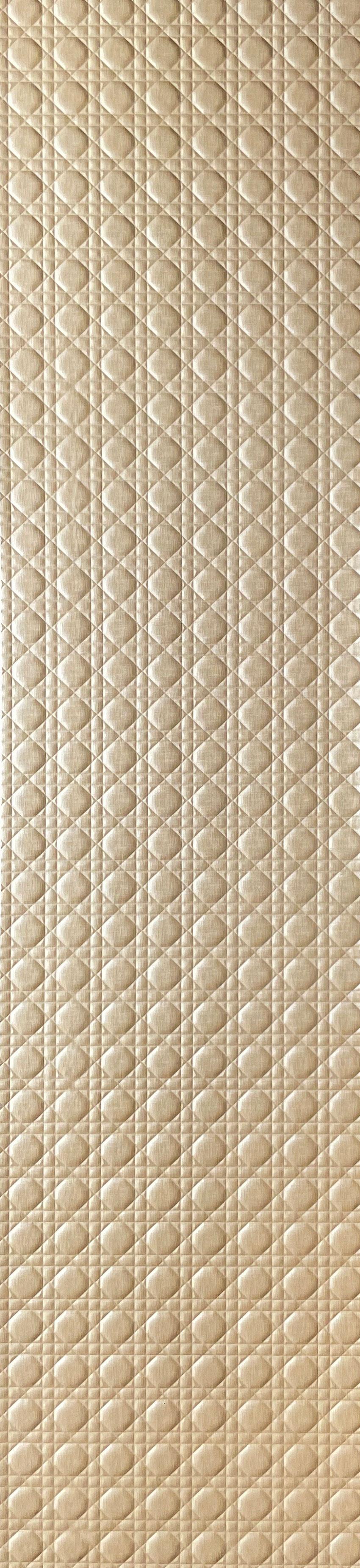 Glitz Series Patterned Decorative Wall Panel Designer Brown 9x2 Ft - 60006
