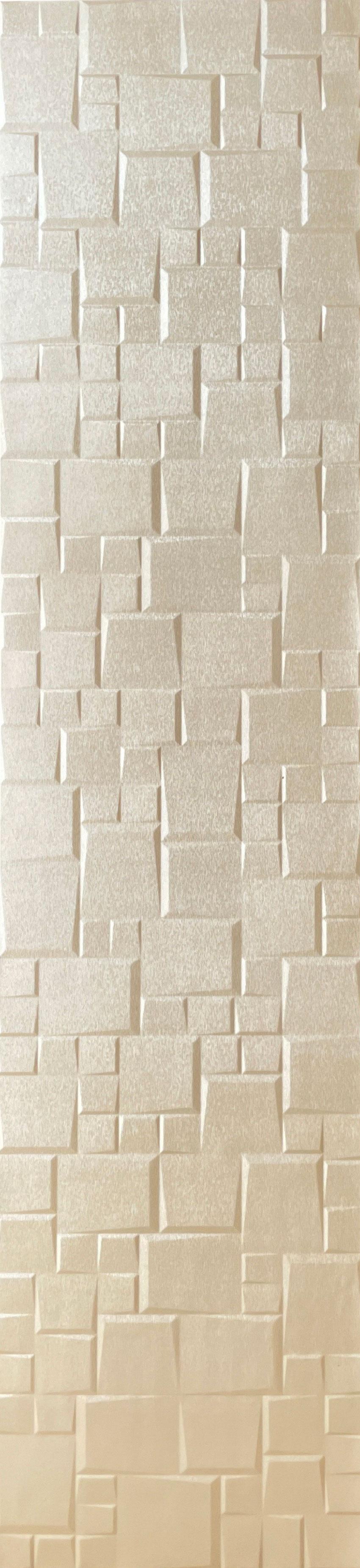 Glitz Series Patterned Decorative Wall Panel Designer Grey 9x2 Ft - 60105