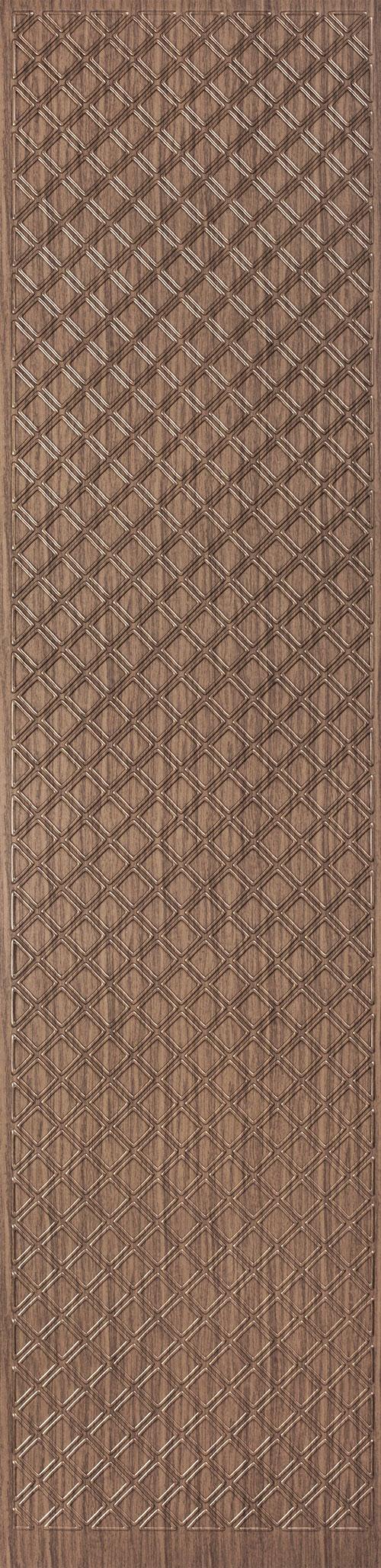 Stellar Series Patterned Decorative Wall Panel Designer Brown 8x2 Ft - 65011