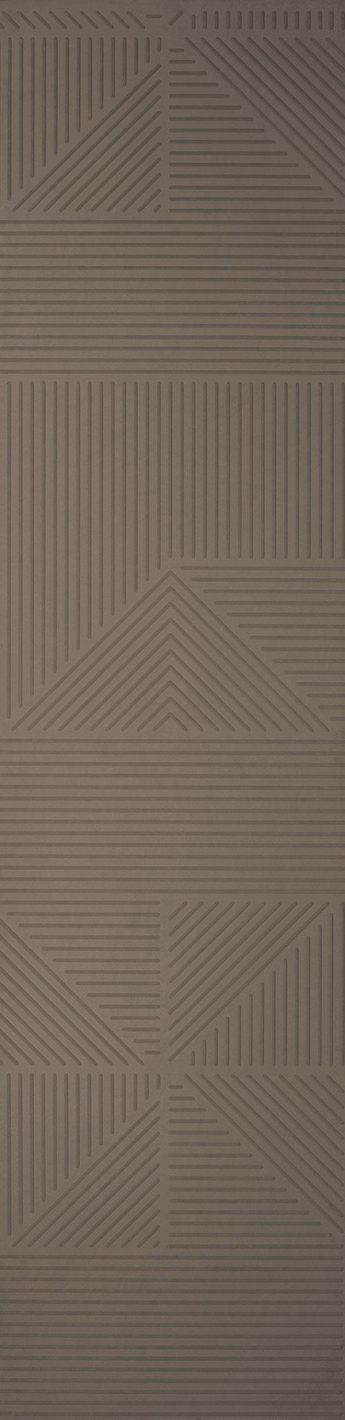 Stellar Series Patterned Decorative Wall Panel Designer Brown 8x2 Ft - 65205