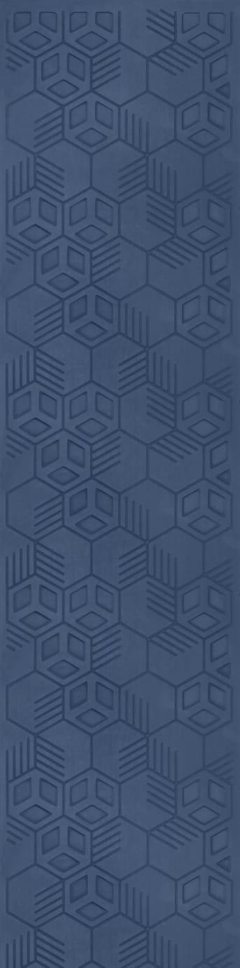 Stellar Series Patterned Decorative Wall Panel Designer Blue 8x2 Ft - 65214