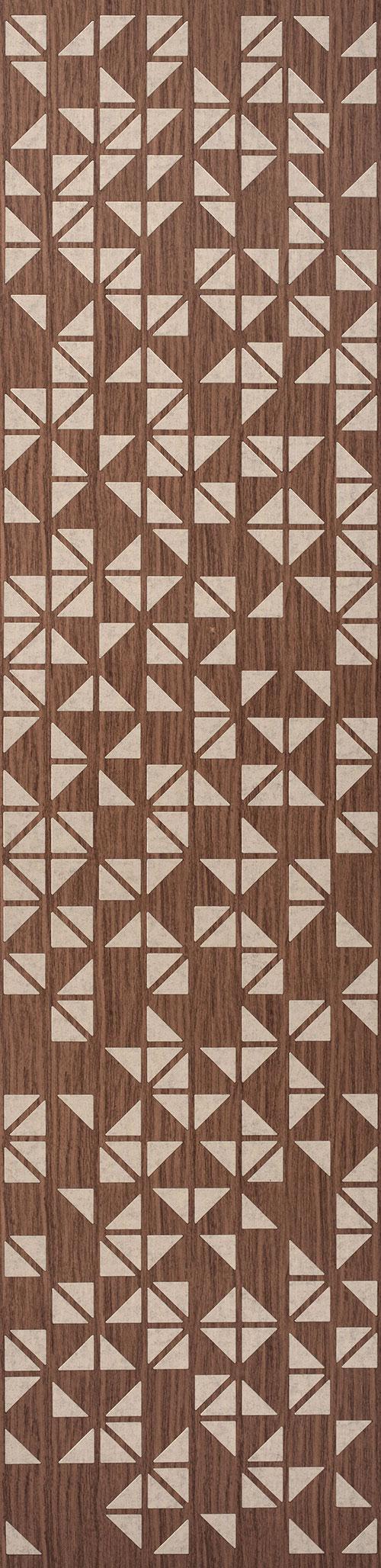 Stellar Series Patterned Decorative Wall Panel Designer Brown 8x2 Ft - 65304