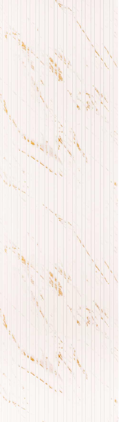 Chisel Series Marble Louvers & Stone Cream 8x1 Ft - 8728