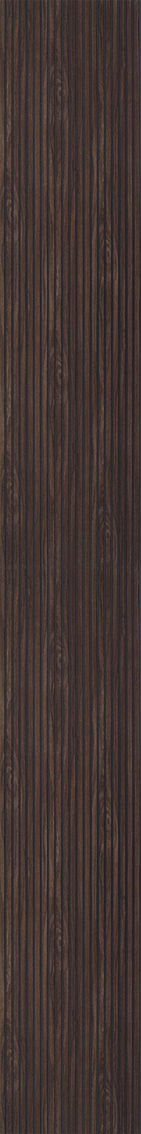 Chisel Series Wood Louvers Brown 8x1 Ft - 9750