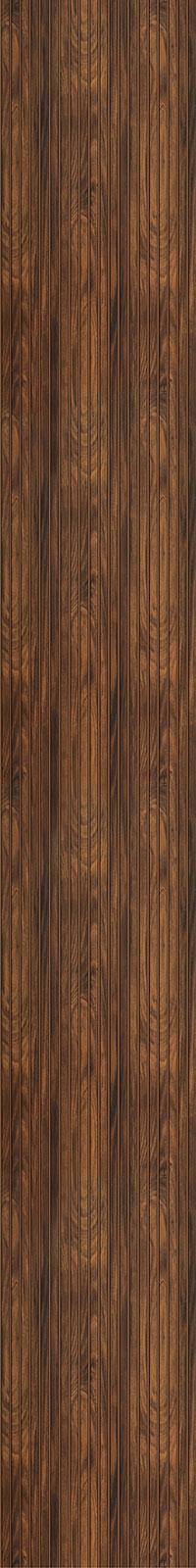 Chisel Series Wood Louvers Brown 8x1 Ft - 9751
