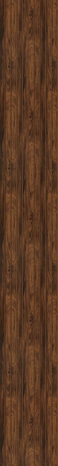 Chisel Series Wood Louvers Brown 8x1 Ft - 9771