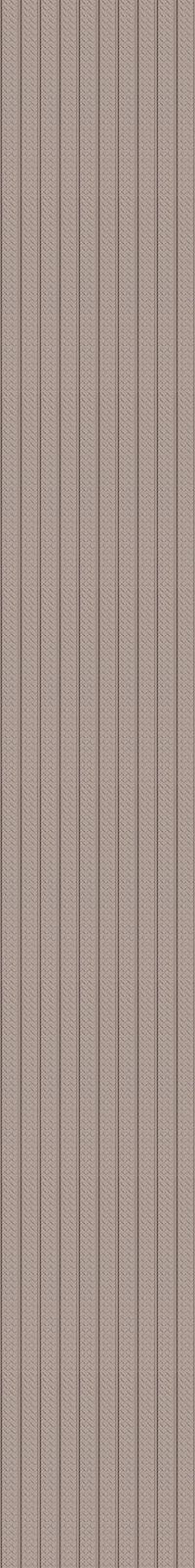 Chisel Series Patterned Louvers Designer Grey 8x1 Ft - 9775