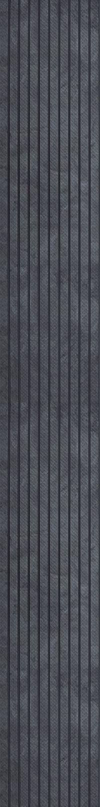 Chisel Series Patterned Louvers Designer Grey 8x1 Ft - 9776
