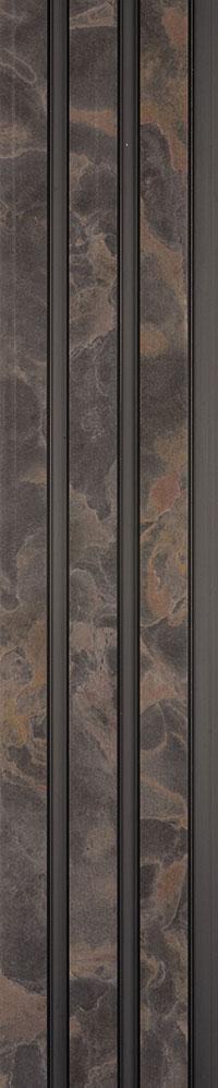 Louvers Pro Series Wood Brown 8x0.39 Ft - E501