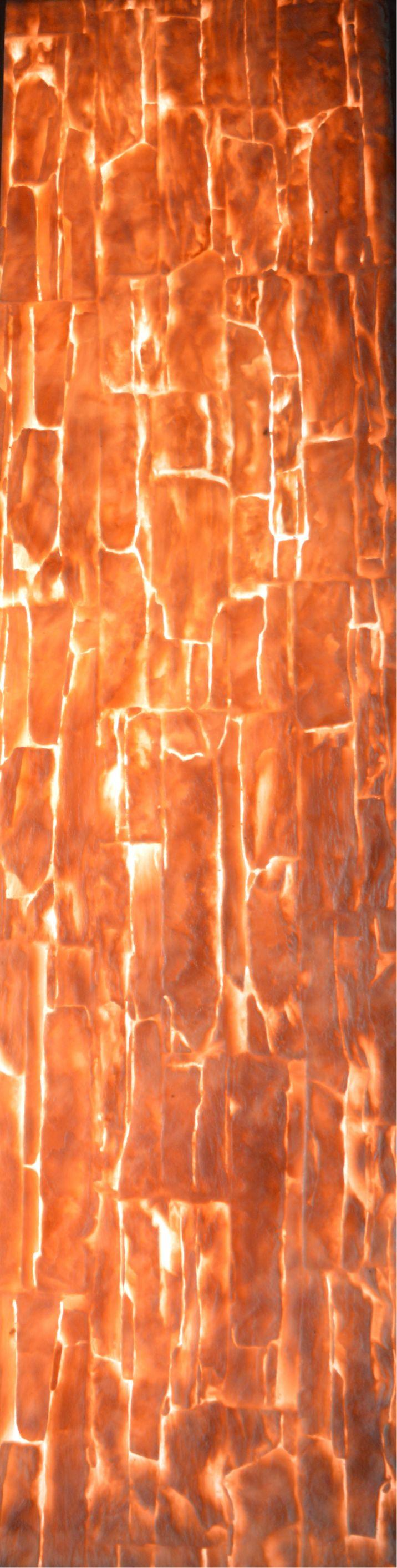 Lucento Nx Series Patterned Decorative Wall Panel Designer Red 8x2 Ft - K45101