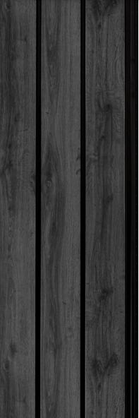 Ceilstar Series Wood Luxury Ceiling And Wall Louvers Black 9.8x1.08 Ft - 42003