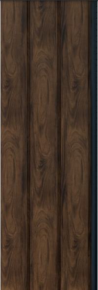 Ceilstar Series Wood Luxury Ceiling And Wall Louvers Brown 9.8x1.08 Ft - Md 42005