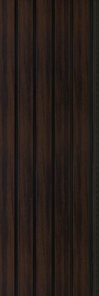 Ceilstar Series Wood Luxury Ceiling And Wall Louvers Brown 9.8x1.08 Ft - 42009