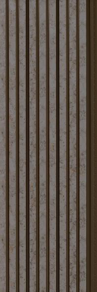 Ceilstar Series Stone Luxury Ceiling And Wall Louvers Marble & Grey 9.8x1.08 Ft - Md 42206