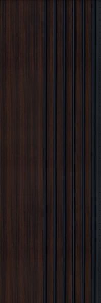 Ceilstar Series Wood Luxury Ceiling And Wall Louvers Brown 9.8x1.08 Ft - Md 42208