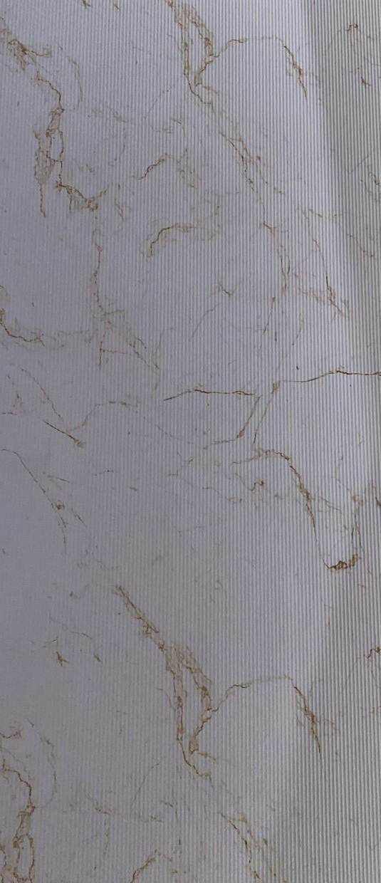 Marble Louvers & Stone White 8x2 Ft - Nc 55