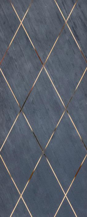 Stonedge Series Patterned Decorative Wall Panel Designer Grey 8x2 Ft - S20518
