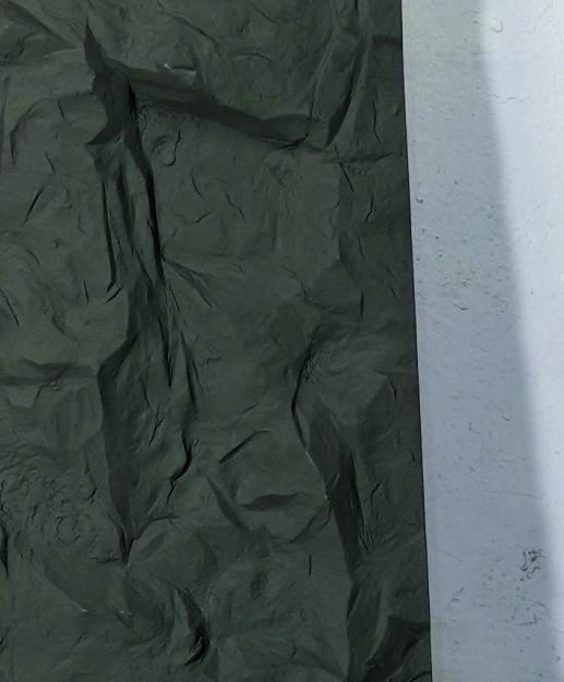 Fog Grey Pu Stone Panel Marble & Louvers 9.5x2 Ft - Pn 03116 C