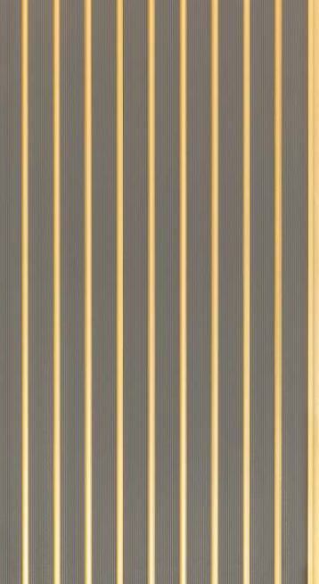 Charcoal Louvers Panel Plain Colors Brown 8x1 Ft - Gl 12313