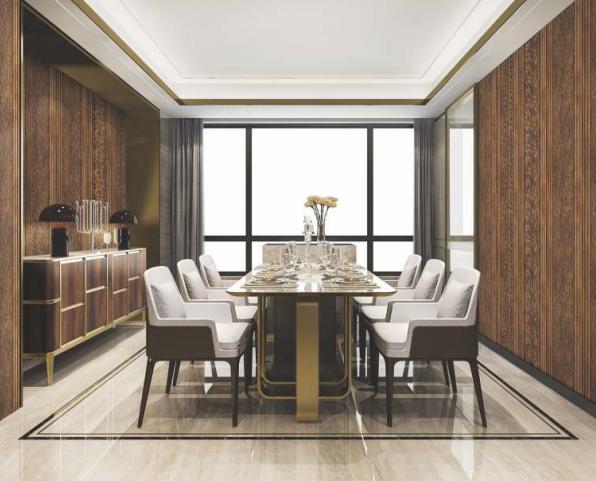 Decorative Wall Panel Designer Brown 8x1 Ft - Gl 12330
