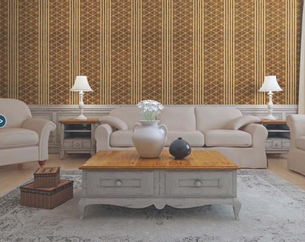 Decorative Wall Panel Designer Brown 8x1 Ft - Gl 12333