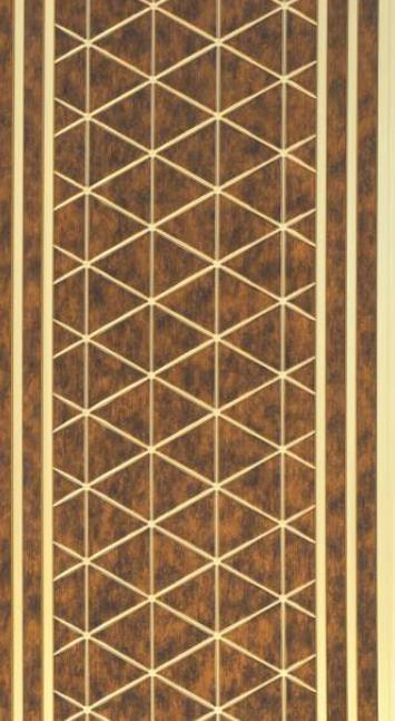 Decorative Wall Panel Designer Brown 8x1 Ft - Gl 12333