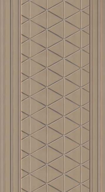 Decorative Wall Panel Designer Brown 8x1 Ft - Gl 12334