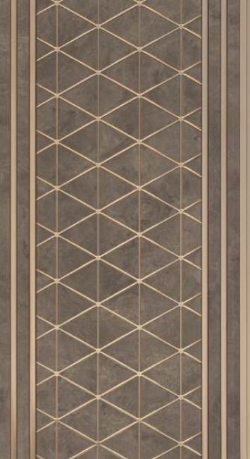 Decorative Wall Panel Designer Brown 8x1 Ft - Gl 12338