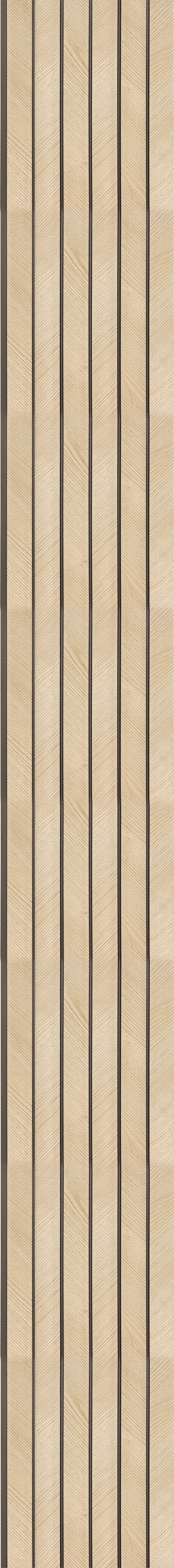 Gloirio Decorative Wall Panel/Louver 8x0.83 ft designer Beige GL 6344