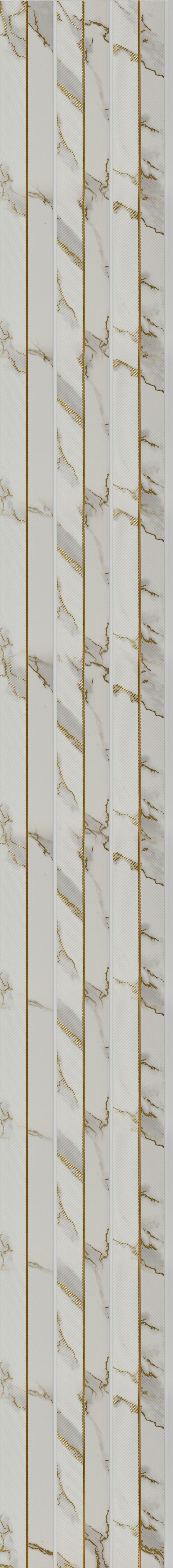 Gloirio Decorative Wall Panel/Louver 8x0.83 ft designer Beige GL 6528