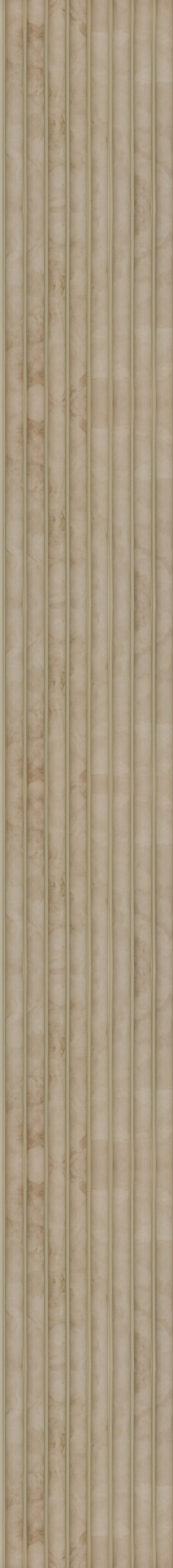 Decorative Wall Panel Marble & Stone Brown 8x0.83 Ft - Gl 6537