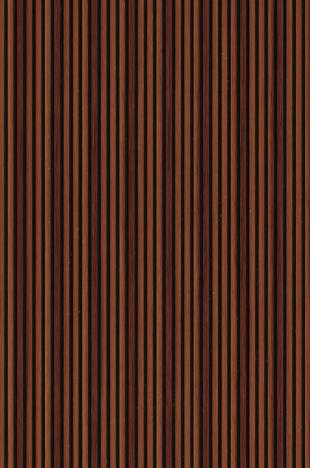 Flexible Decorative Wall Panel Wood Brown 8x2 Ft - Gl 9103