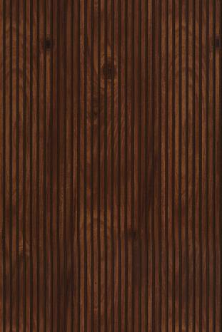 Flexible Decorative Wall Panel Wood Brown 8x2 Ft - Gl 9107