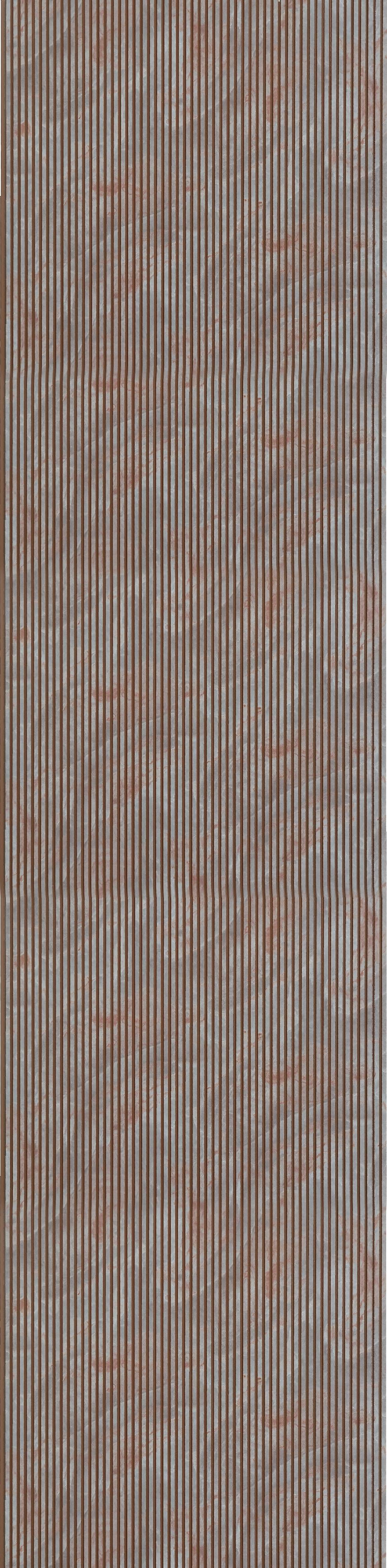 Flexible Decorative Wall Panel Wood Brown 8x2 Ft - Gl 9109