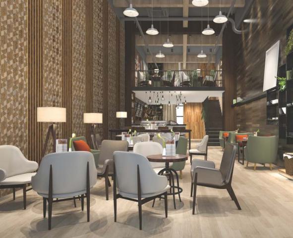 Decorative Wall Panel Designer Brown 9.5x1 Ft - Gl 912328