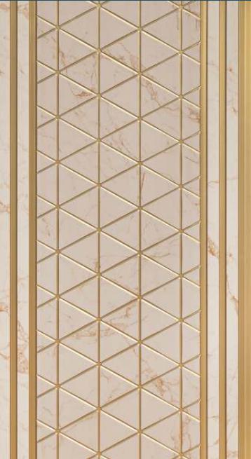 Decorative Wall Panel Designer Beige 9.5x1 Ft - Gl 912337