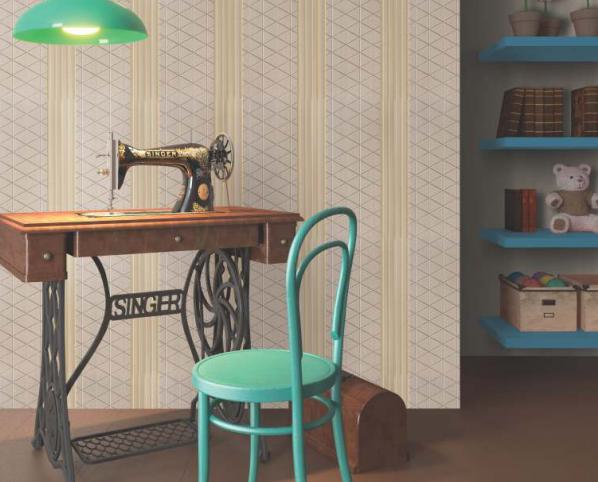 Decorative Wall Panel Designer Beige 9.5x1 Ft - Gl 912339